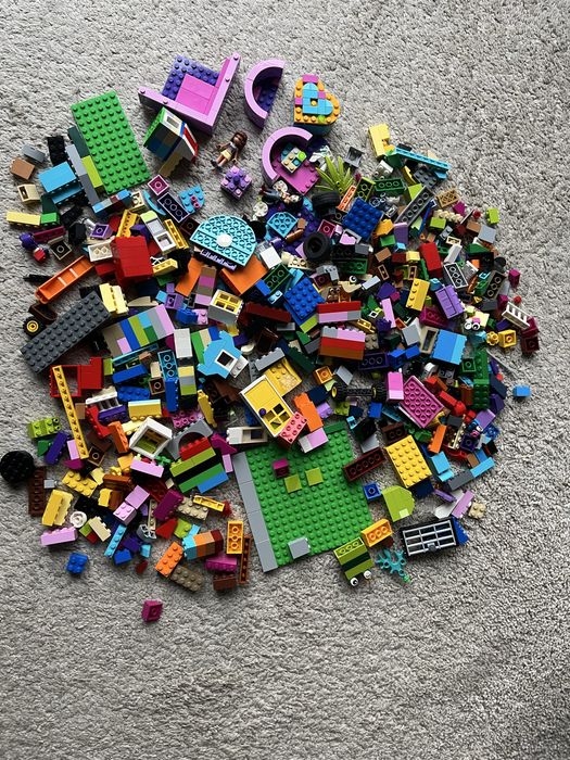 Zestaw klocków lego - miks (friends i inne)