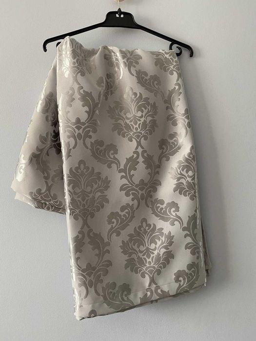 Zasłony okienne 2 szt błyszcząco – matowe do powieszenia na żabki