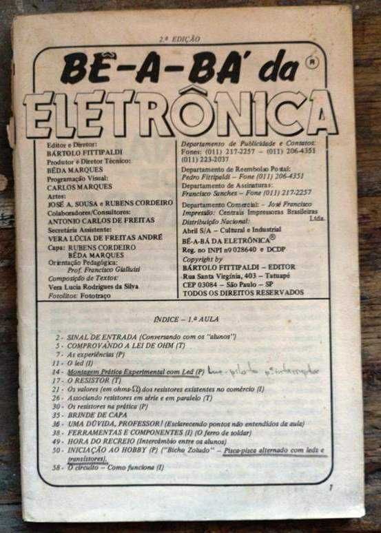 Revistas Bê A Bá da Eletrónica