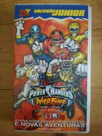 Power Rangers wilde force VHS