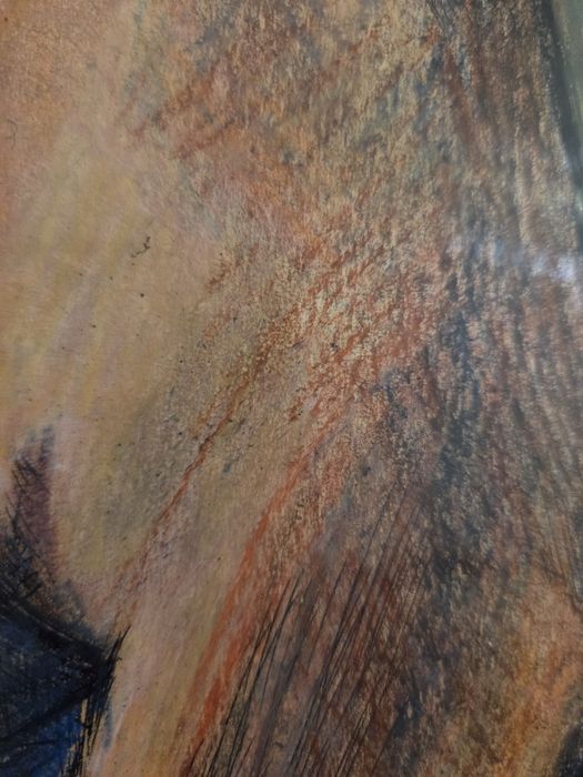 Obraz akt kobieta pastel