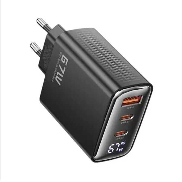 Зарядні пристрої TOOCKI 33W, 40W, 67W, ESSAGER 100W