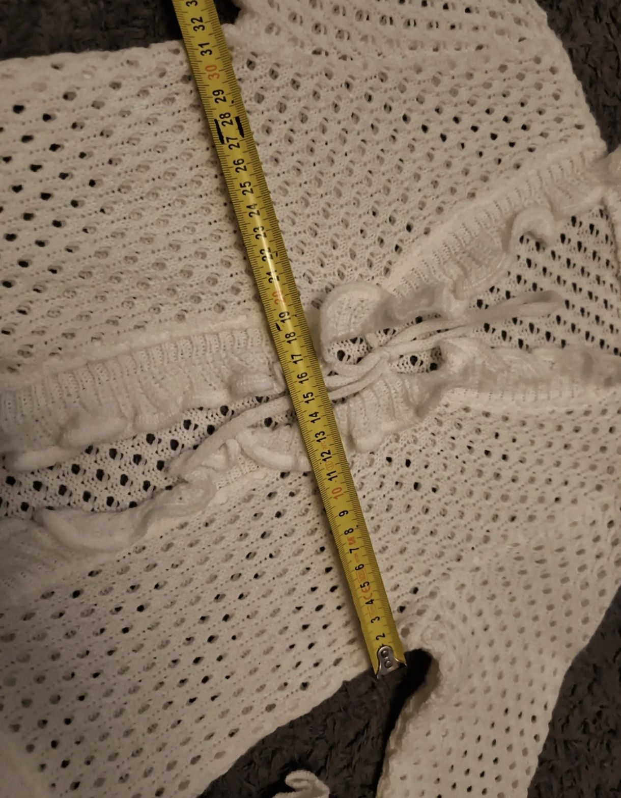 Narzutka sweterek dziewczynka rozmiar 128/134