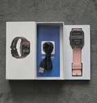 Smartwatch Pudrowy Róż, Wodoszczelny
Sportowy, Rozmowy EKG, Damski