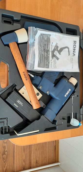 Gwożdziarka zszywacz magnezowy podłogowy