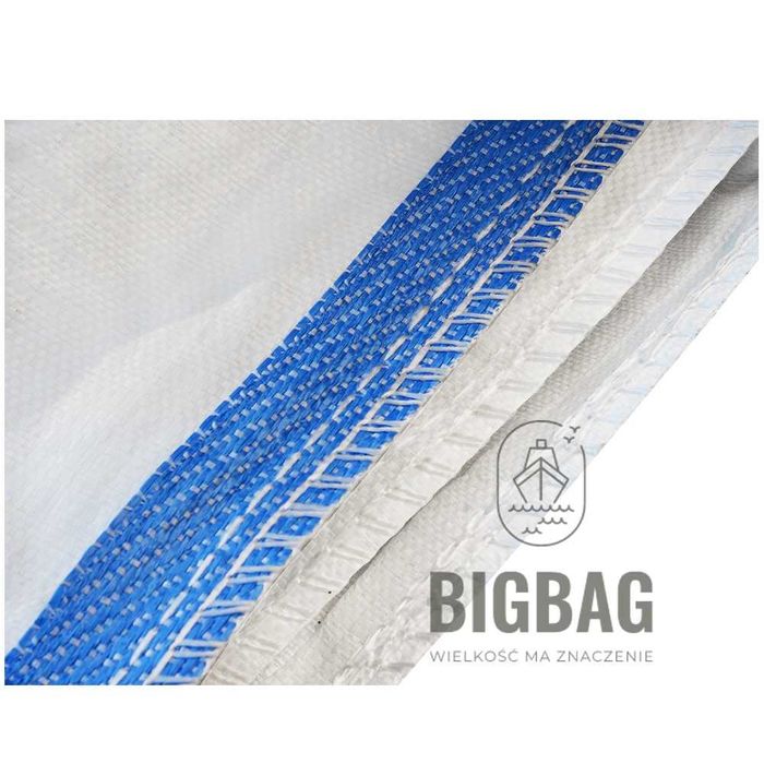 Nowy Big Bag worek 90x90x120cm(+/- 3cm) TONA otwarty