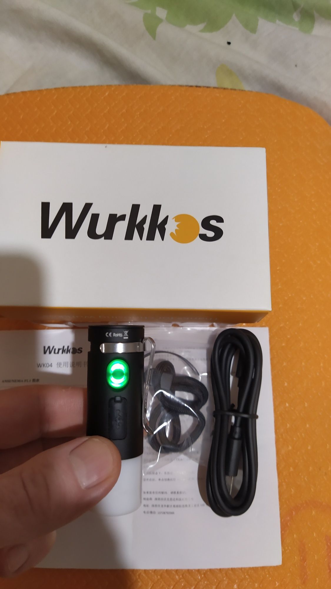 фонарь wurkkos wk04, как fenix lumintop sofirn новый  без торга