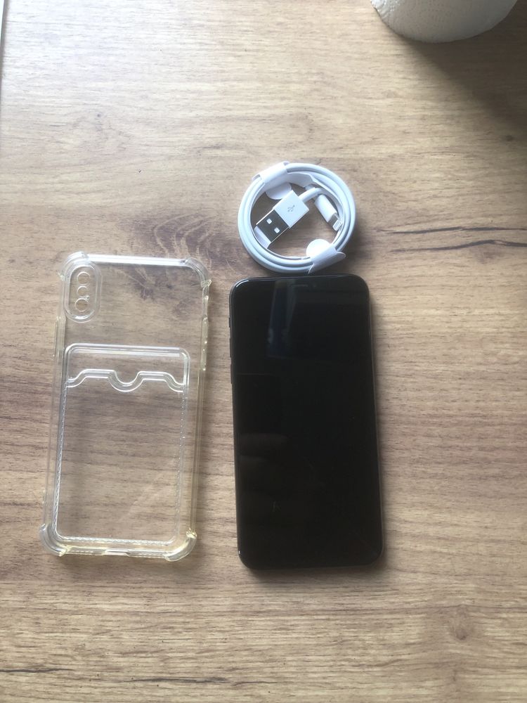 Iphone X 64GB space gray |Bateria 95%| kabel i etui w zestawie