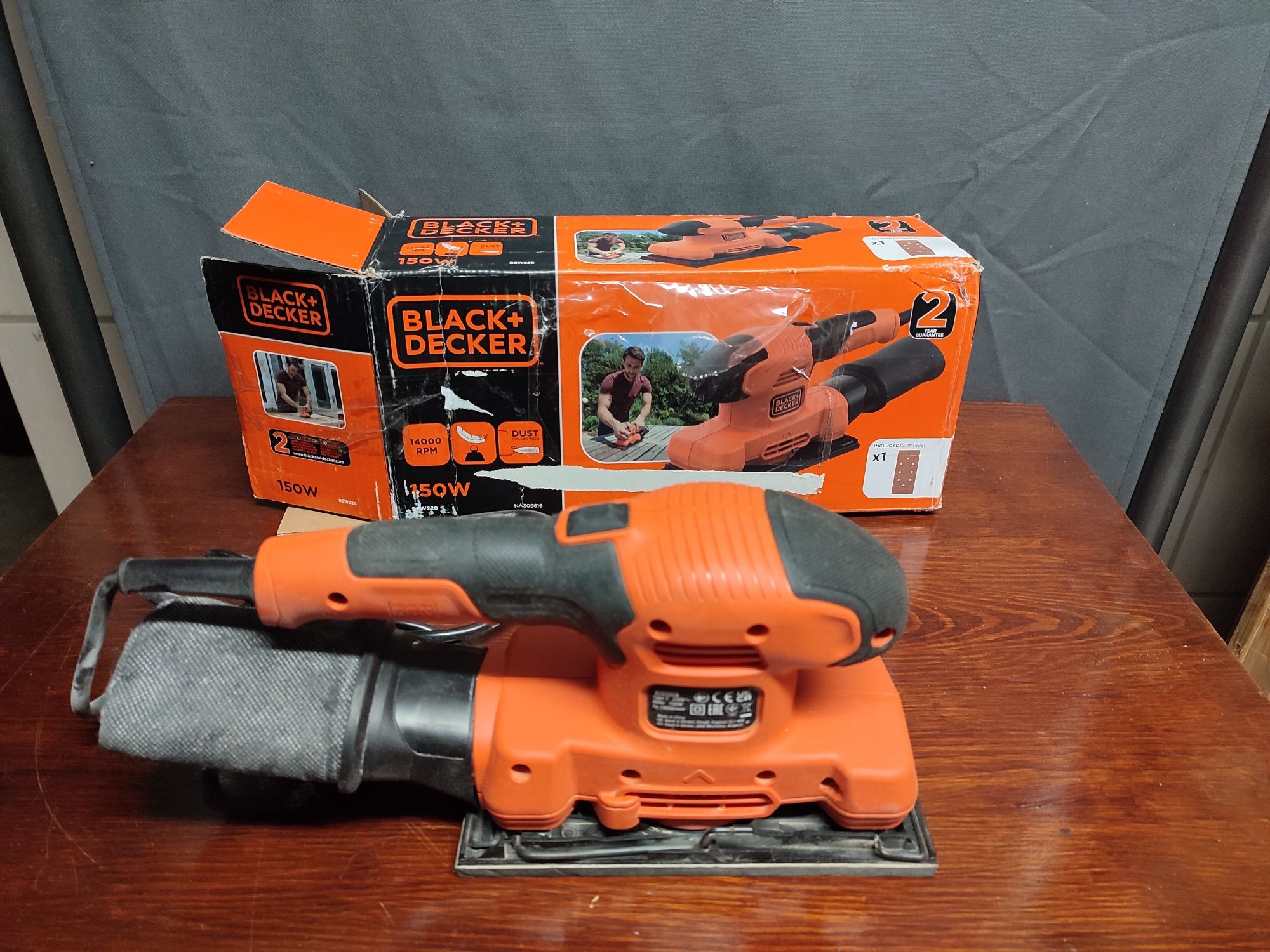 Szlifierka oscylacyjna Black& decker