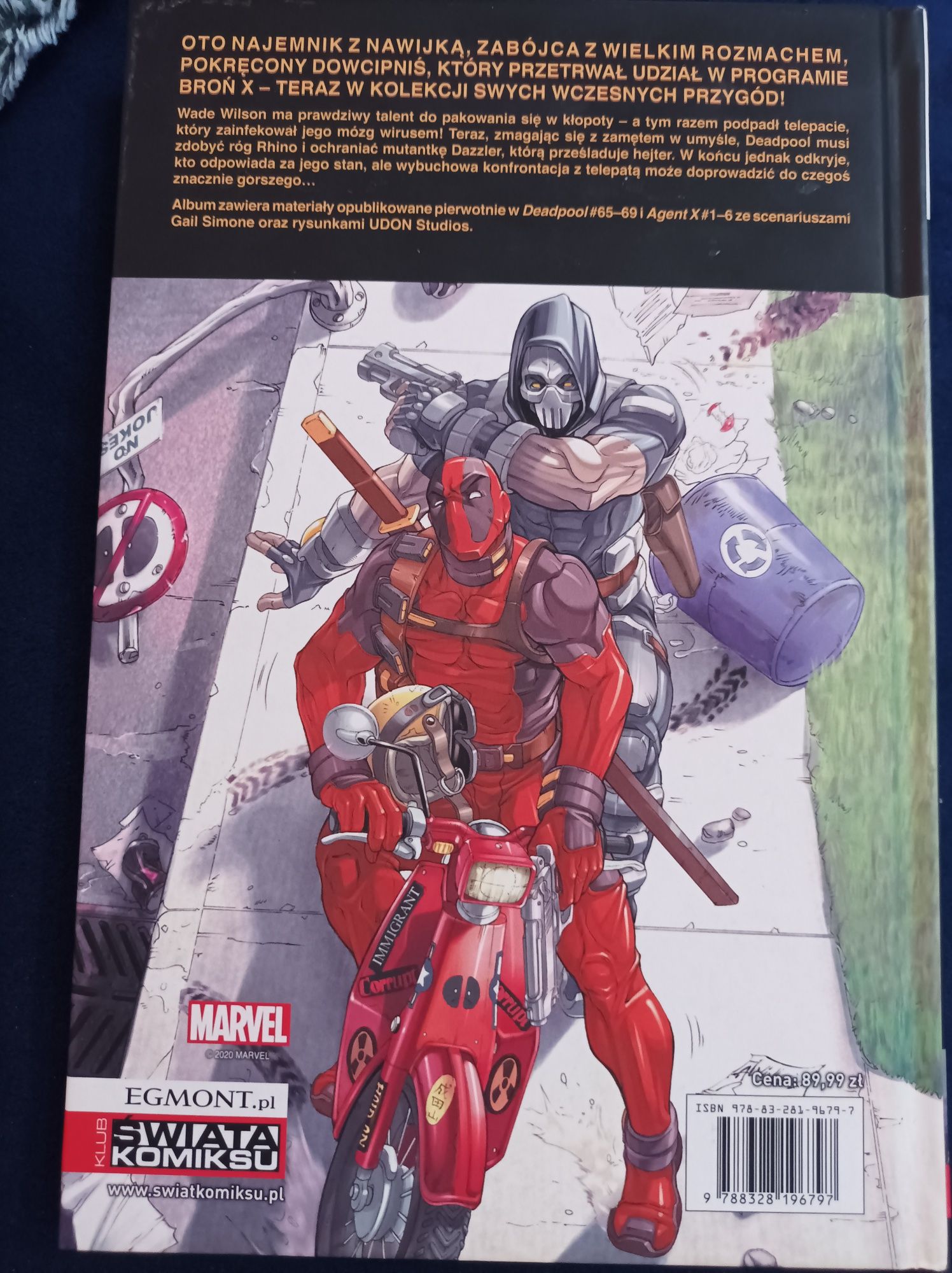 Komiks Marvel Deadpool classic tom 9