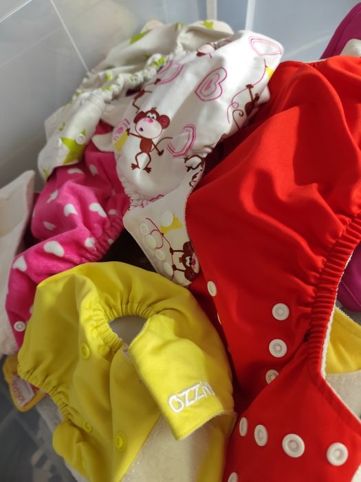 Fraldas reutilizaveis - vários tamanhos