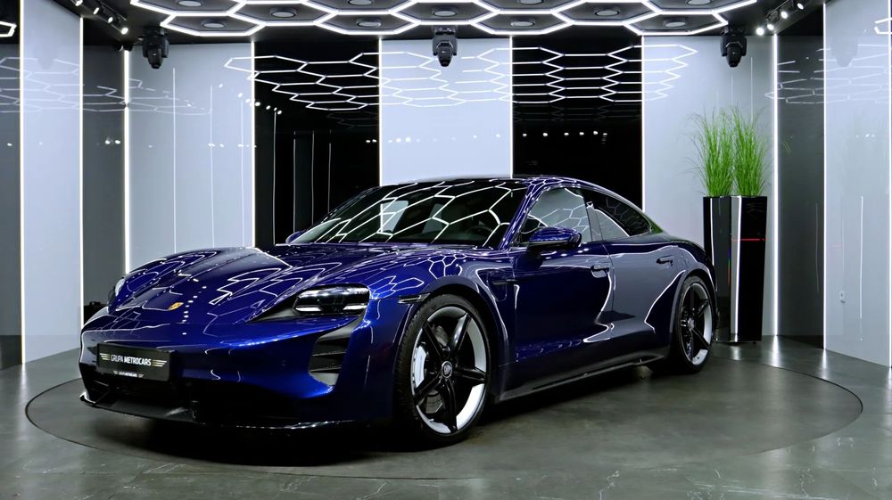 Porsche Taycan SALON POLSKA/ FV23%/ Gwarancja Serwisowa/ Sport Turismo/ TOPOWA OPCJA