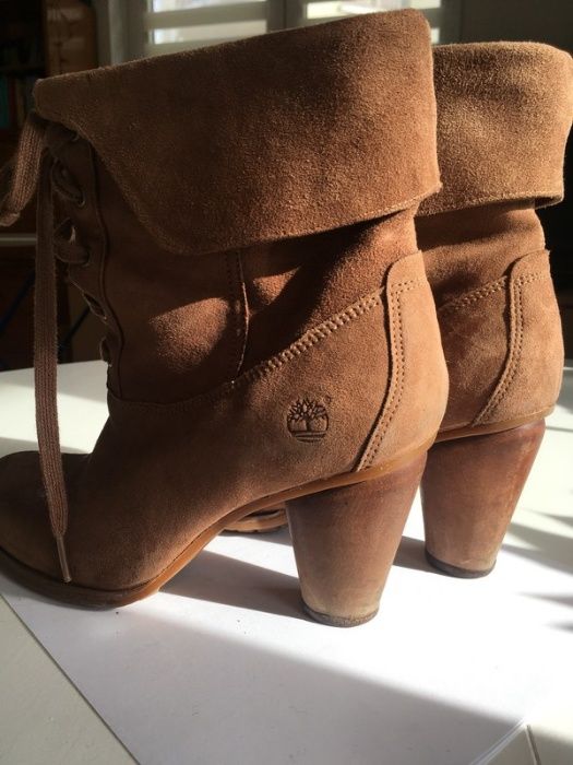 Buty na obcasie r. 38 Timberland skóra naturalna