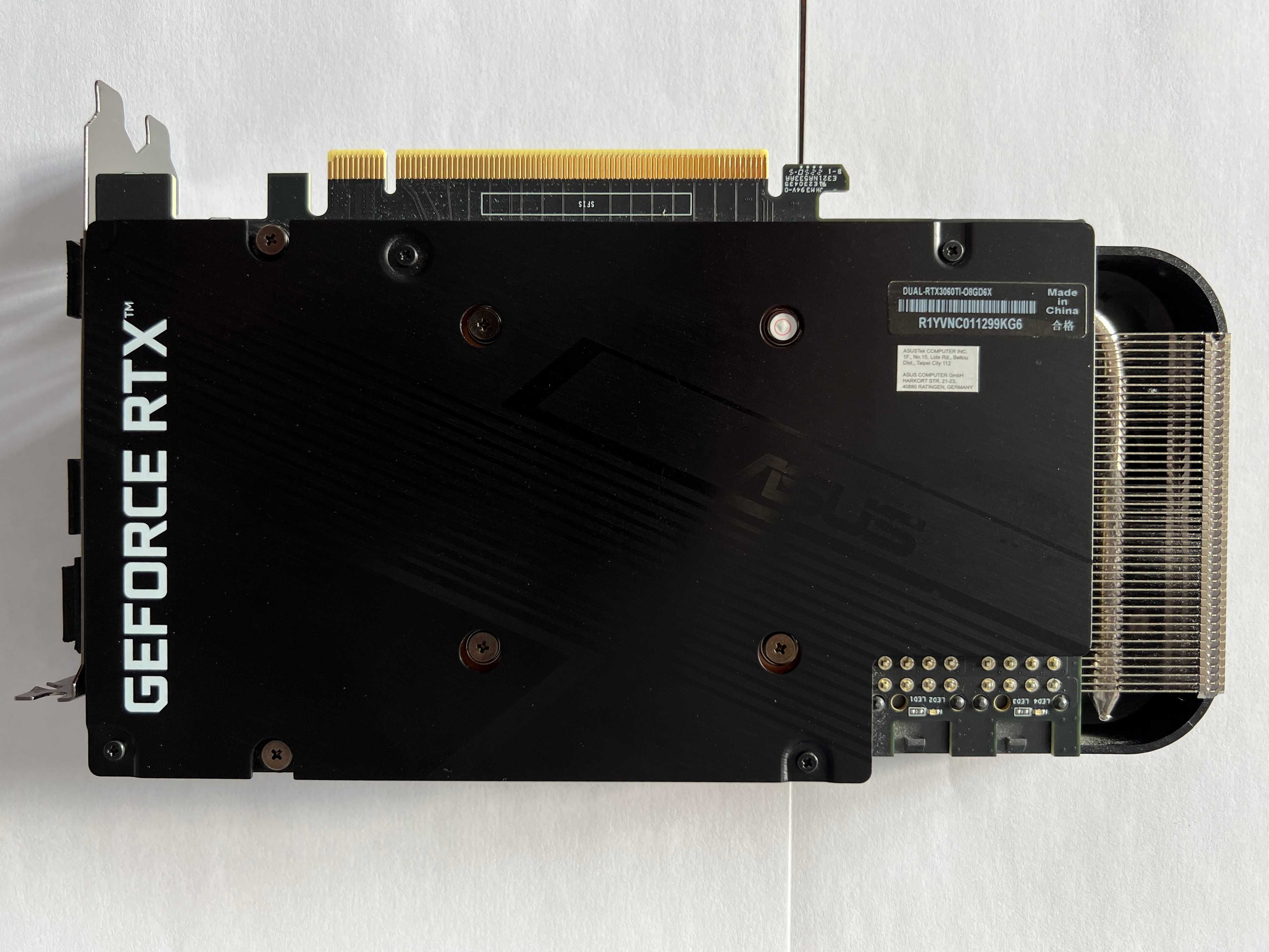 Asus RTX 3060 ti DUAL