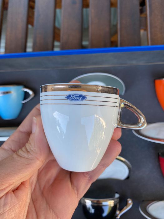Coleção Chávenas Ford 75 anos Portugal (Raro)