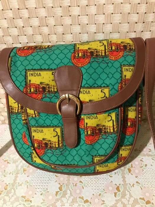 Сумка женская новая через плечо 25х25 см Индия