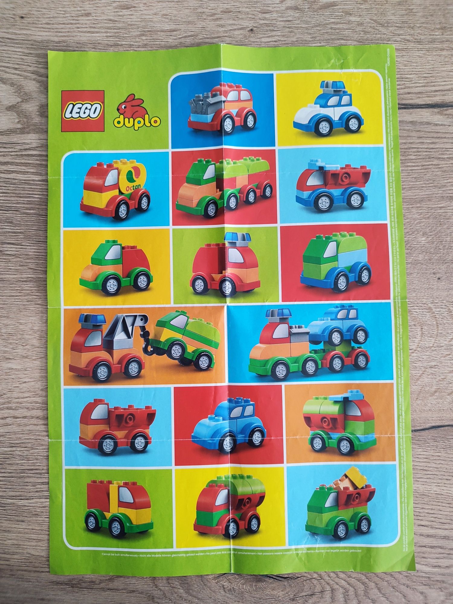 Lego Duplo 10552 Kreatywne auta klocki 1,5-3 lat