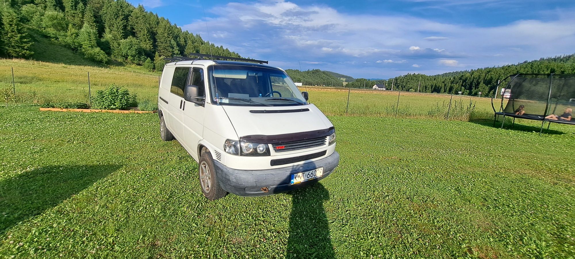 Vw t4 transporter long Klima 8 osób