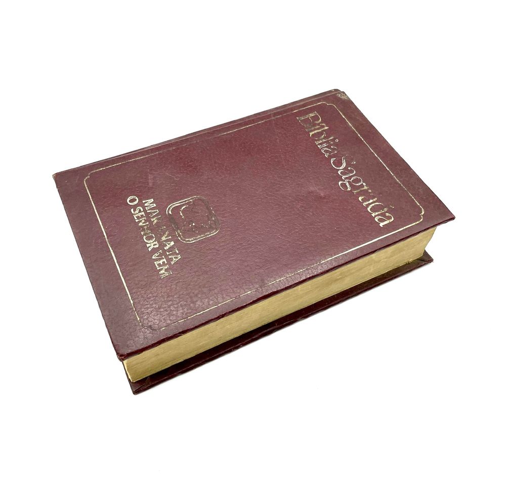 Biblia antiga Jose ferreira de almeida 1974