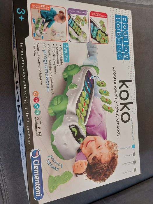Programowalny robot krokodyl Clementoni