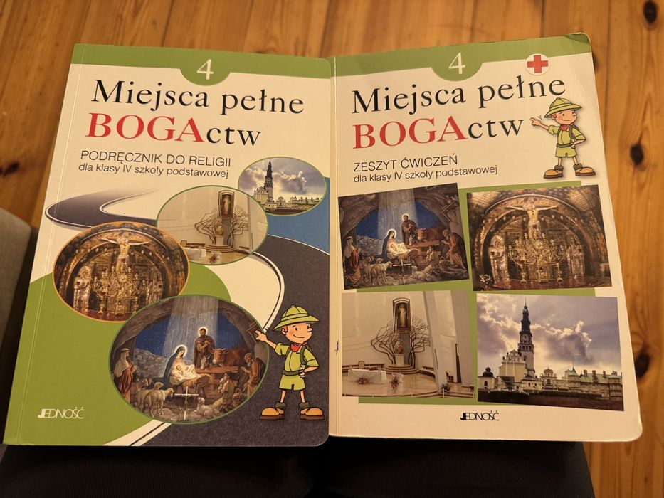 Książka i ćw. do religii kl.4