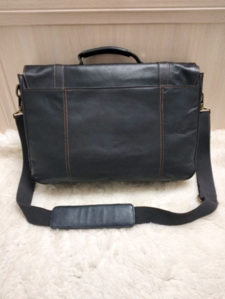 Шкіряна сумка портфель Samsonite