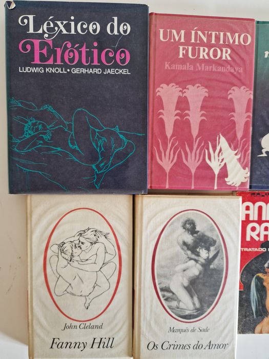Lote Livros Éroticos