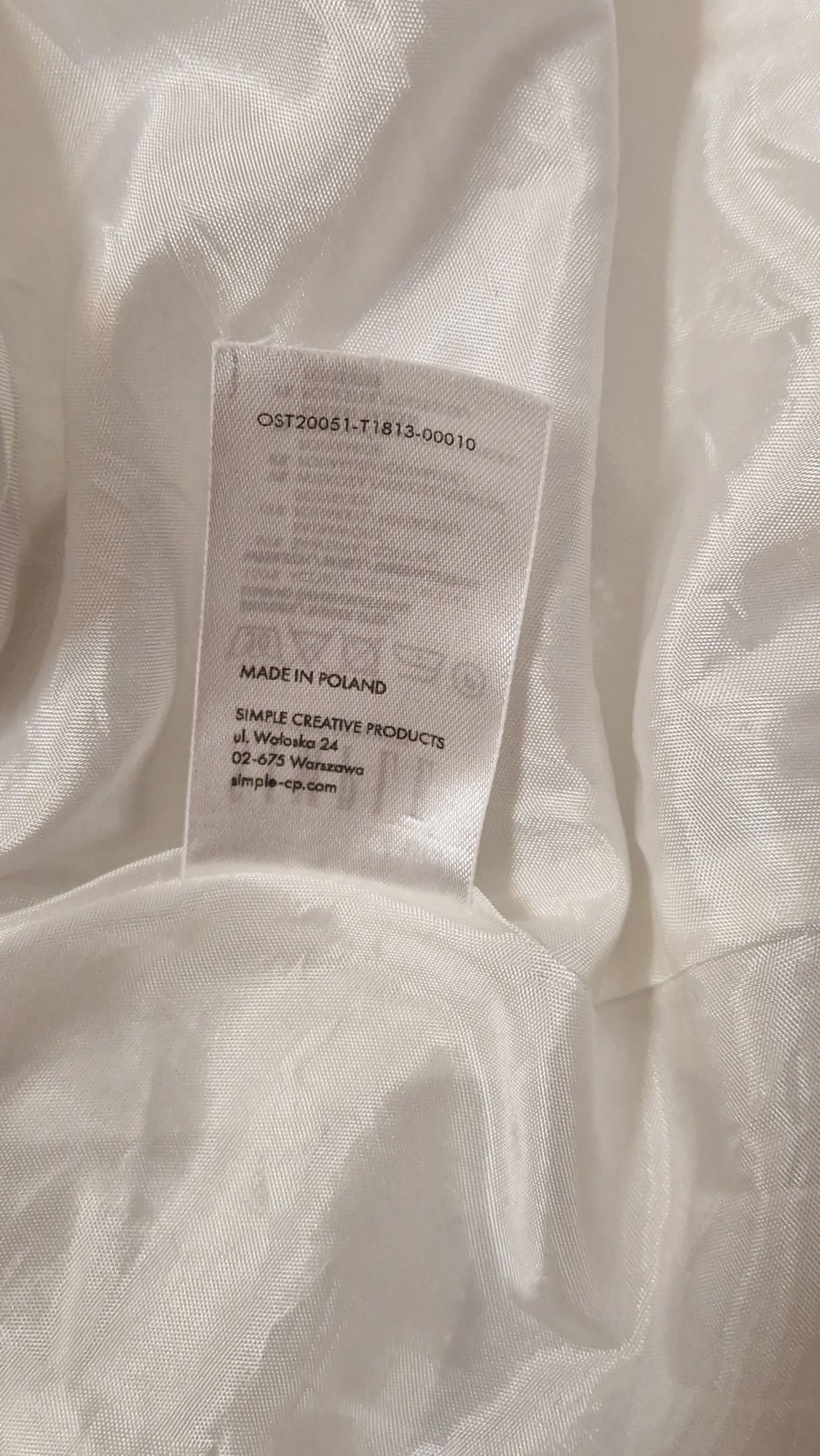 Elegancka sukienka Simple r. 42 beżowe kolory