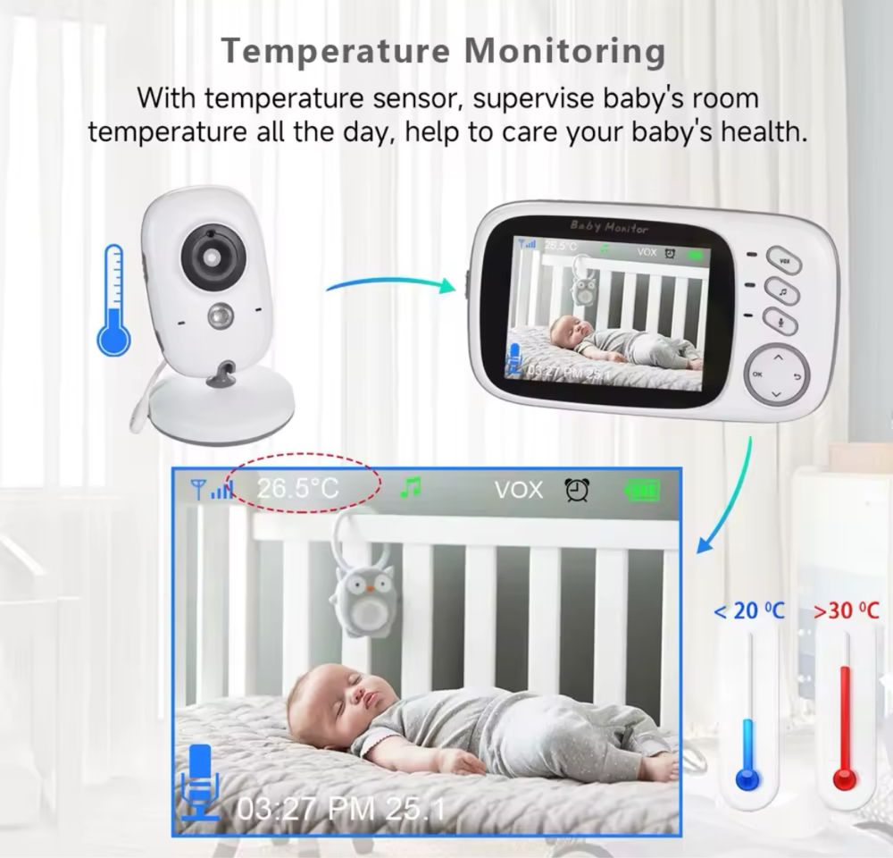 Відеоняня Baby Monitor VB603 3.2
