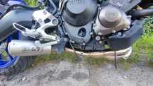 Yamaha MT09 TRACER tłumik wydech kolektor