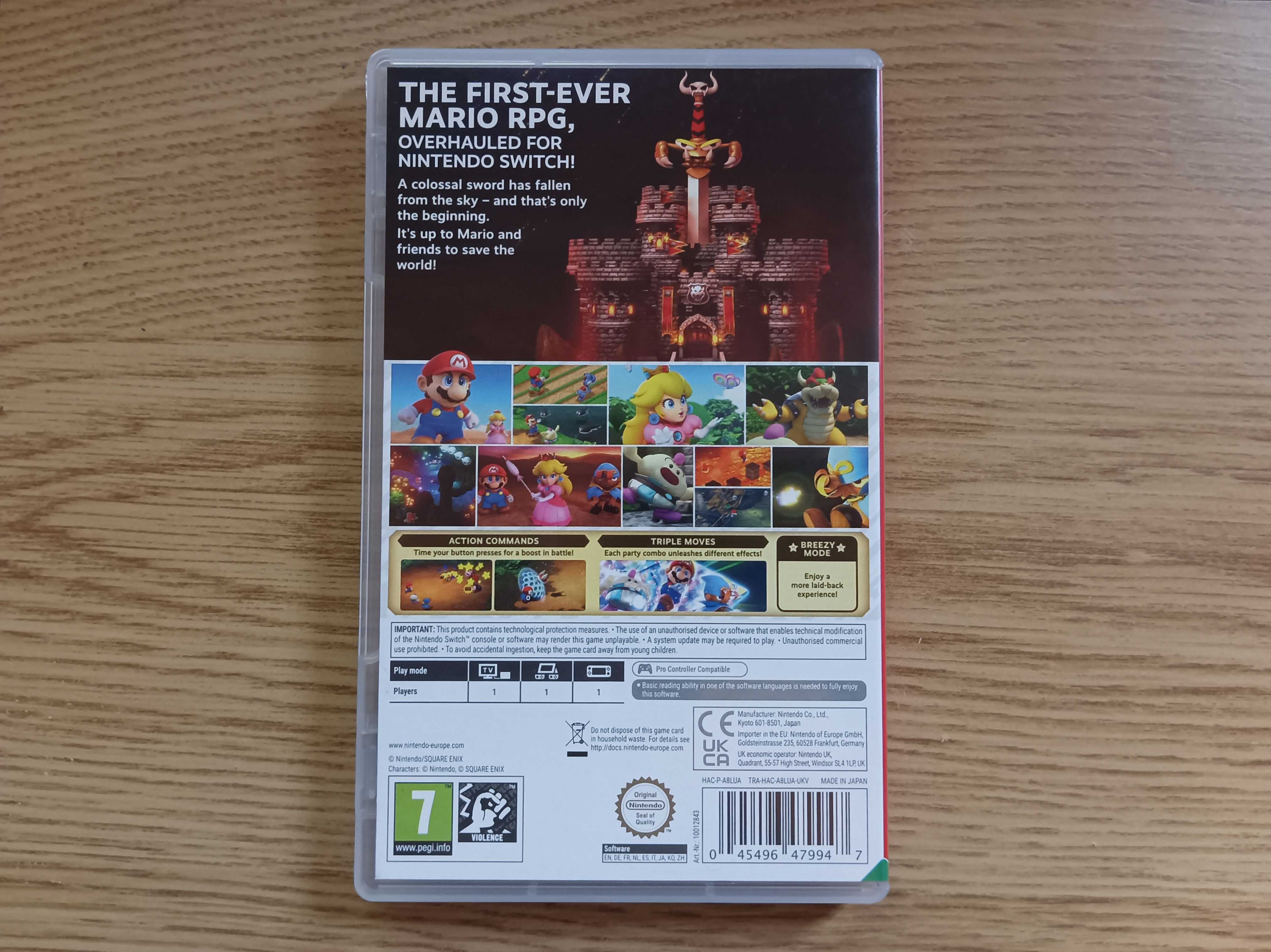 Super Mario RPG na konsolę Nintendo Switch