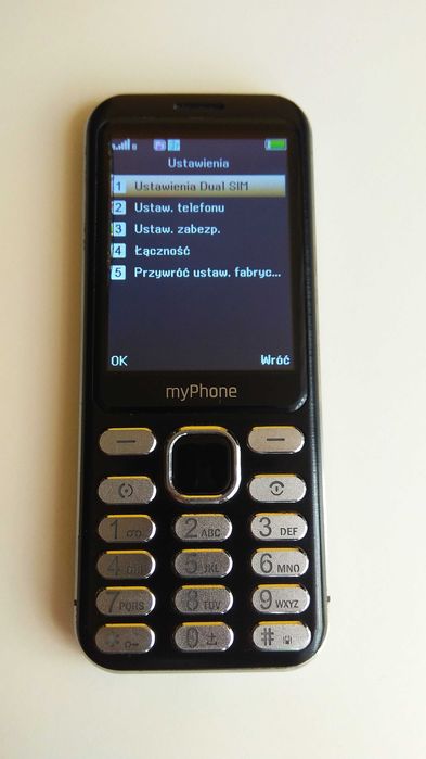 Telefon MyPhone maestro, idealny dla osób starszych.