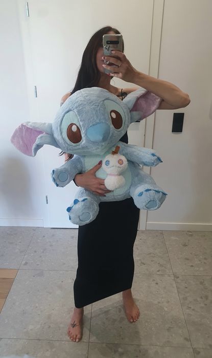 Nowy ogromny pluszak maskotka Stitch Disney Scrump XXL prezent misiek