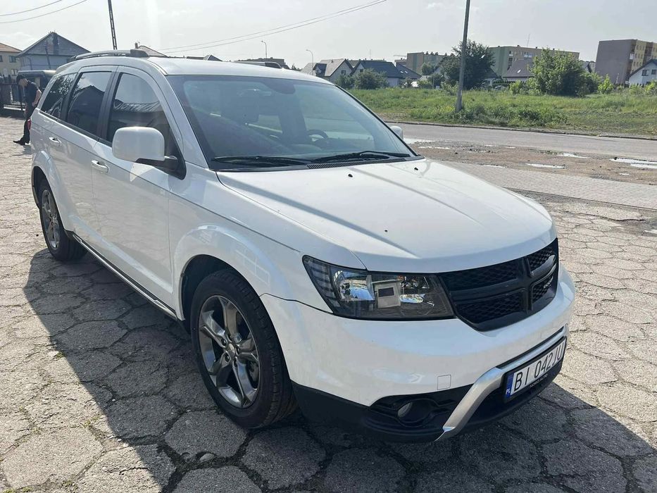 Dodge Journey 7 Miejscowy Półskóry Alu Kamera Relingi Ciemne szyby