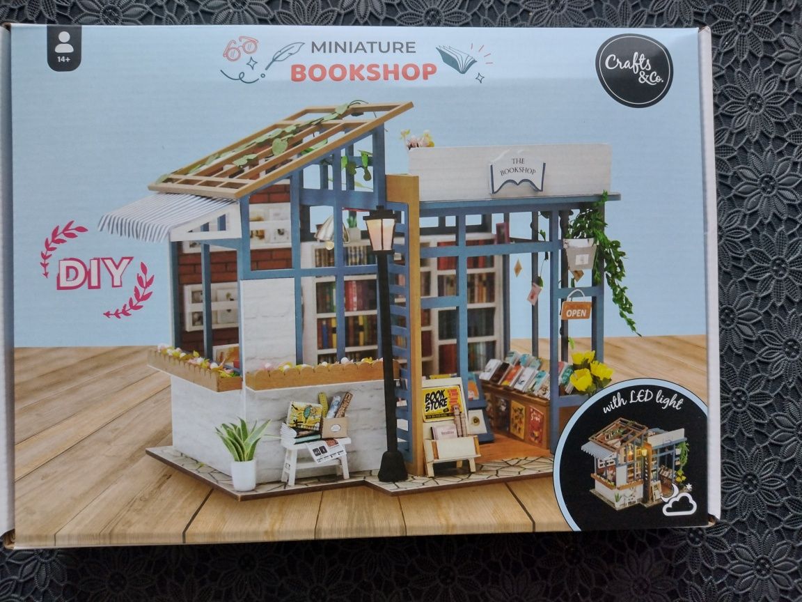 Miniatura domek DIY miniature puzzle 3D układanka