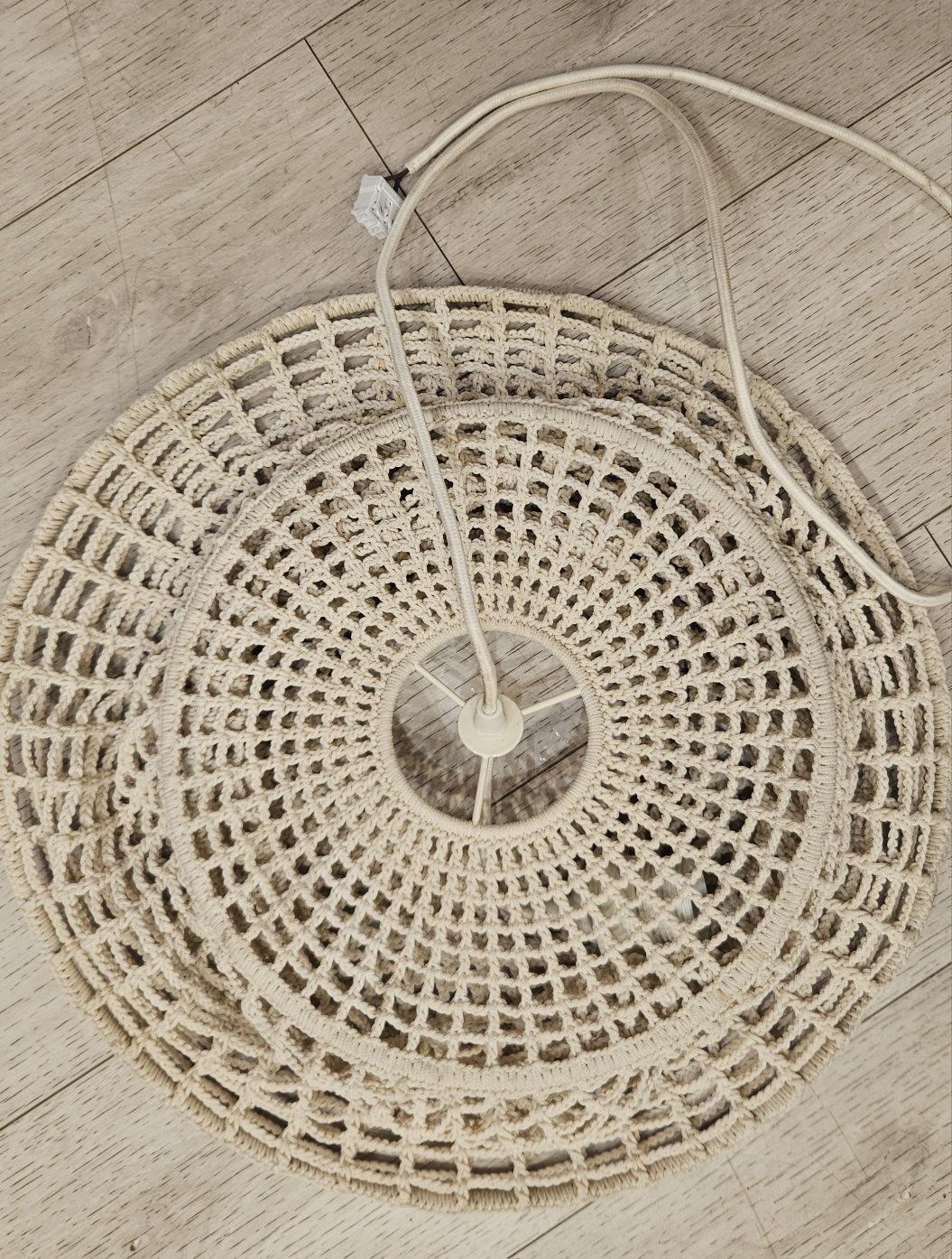 Abażur w stylu boho