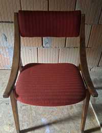 krzesła skoczek PRL x 6 sztuk