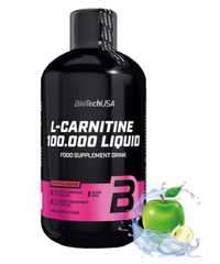 Biotech Usa L-Carnitine 100.000 500Ml O Smaku Jabłkowym