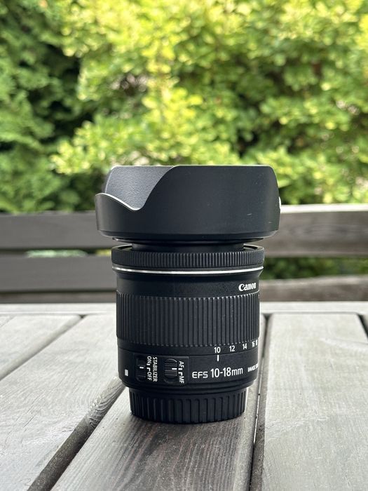 Obiektyw Canon 10-18mm EF-S stan idealny