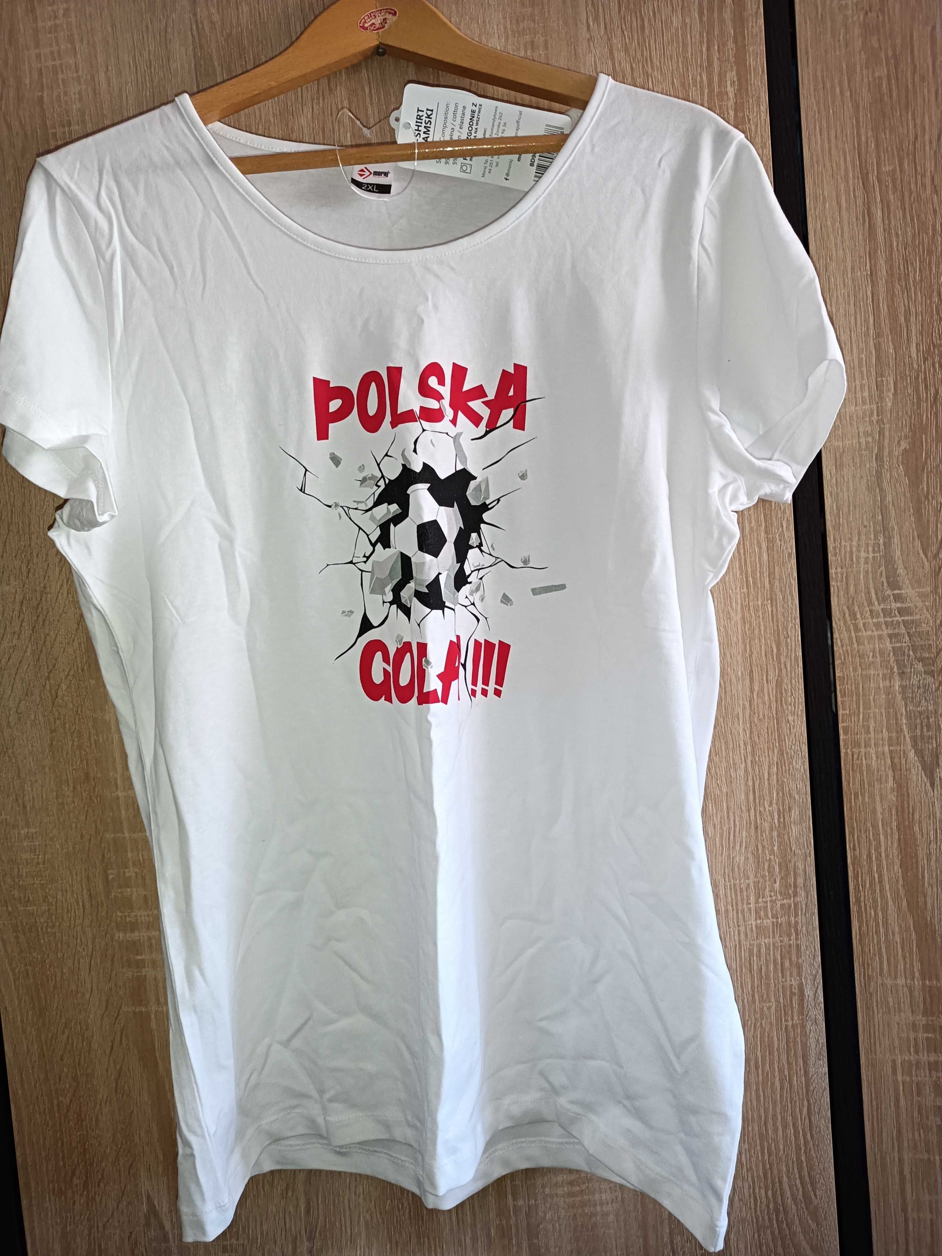 Nowa bluzka damska plus size r  XXL "Polska gola"