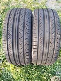 Dwie opony letnie 215/40R17 jak nowe bieżnik 7 mm polecam