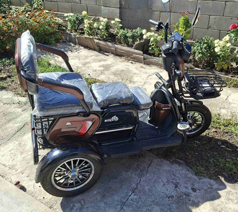 Электрический трицикл Corso Billgery (800W, 72V/20Ah)