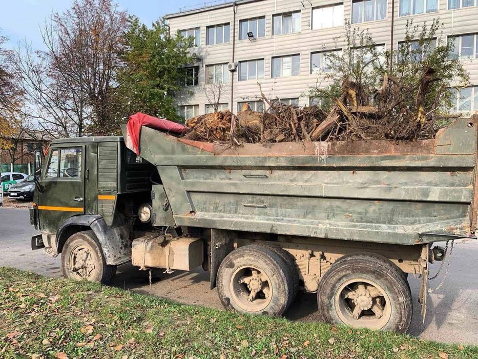 Вивіз сміття КамАЗ/завантаження вручну/під екскаватор/працюємо швидко