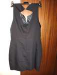 Vestido preto roupa de excelente qualidade