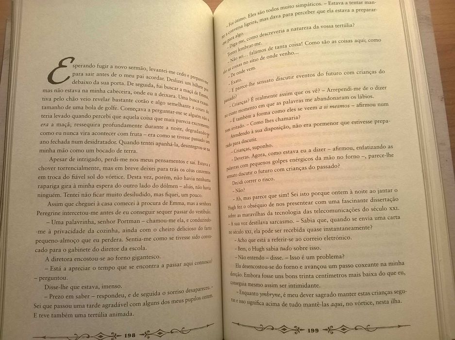 O Lar da Senhora Peregrine para Crianças Peculiares - Ransom Riggs