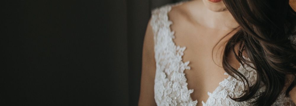 Suknia ślubna, model Kora z tyłem Agnes, z salonu Madonna