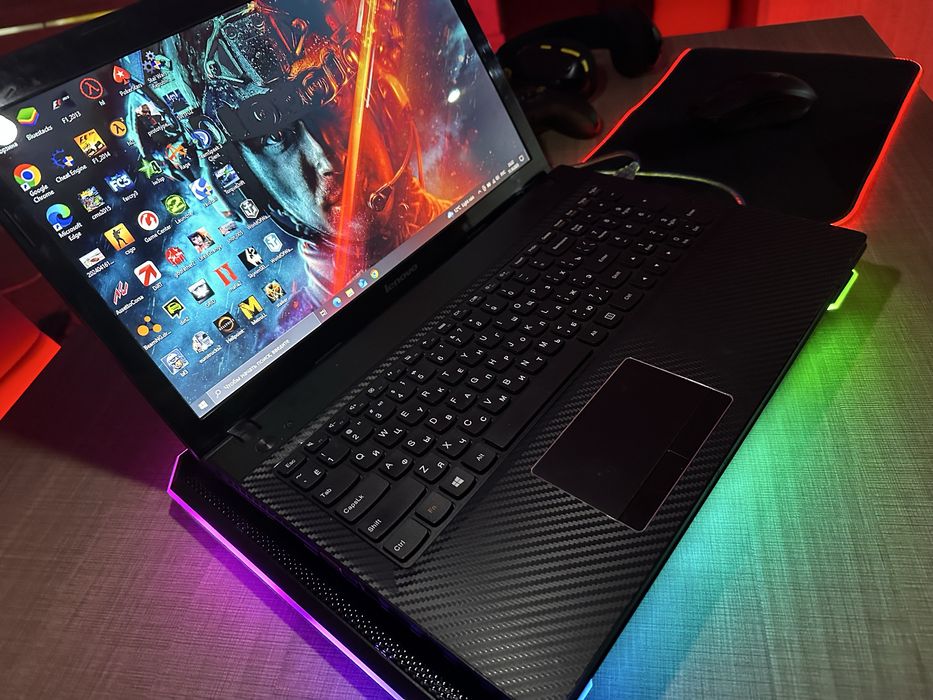 Игровой ноутбук lenovo + игровые девайсы в подарок!