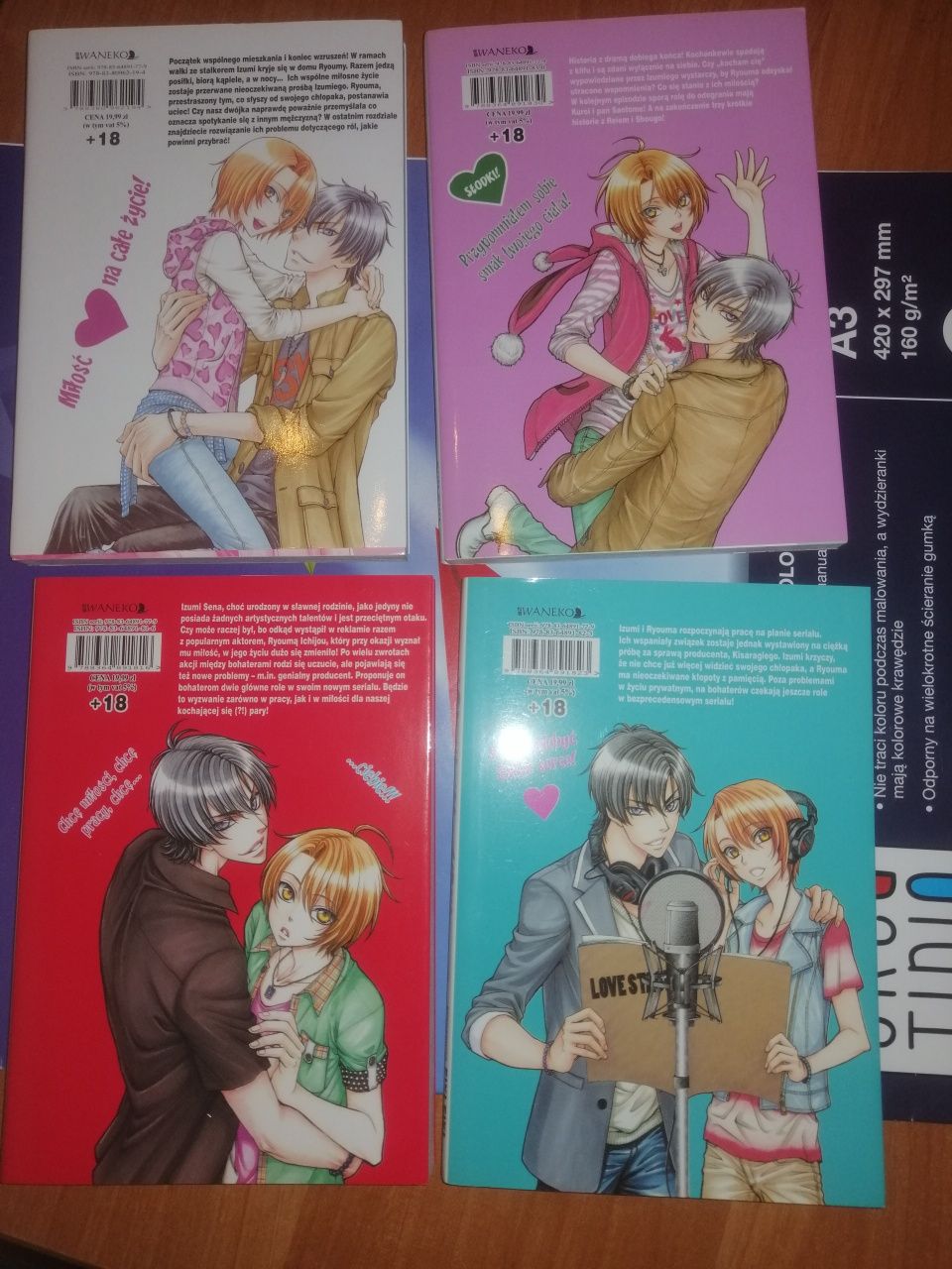 Love stage 1-7  manga, waneko