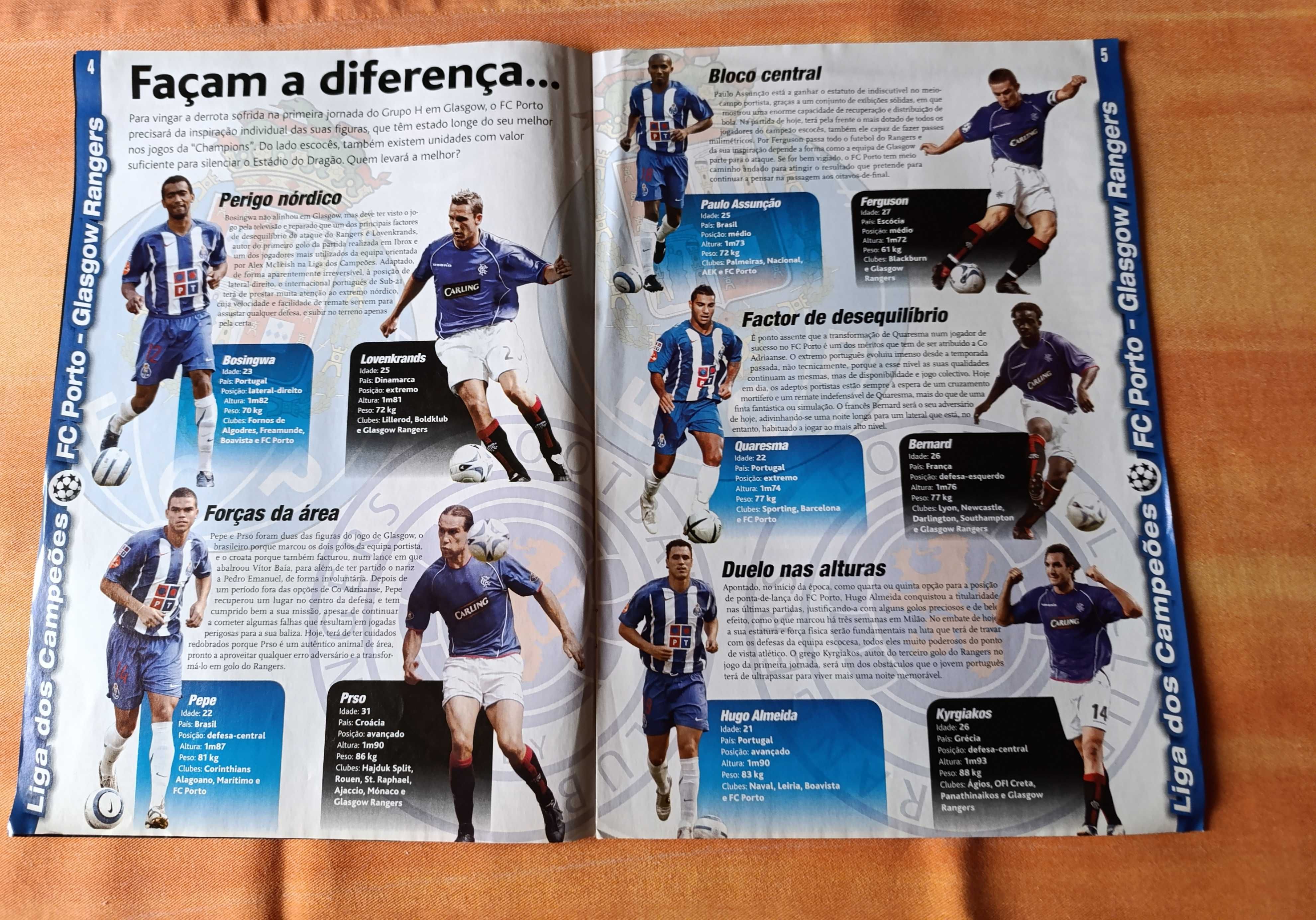 Revista Futebol O Jogo - A Hora da verdade  - Poster de Quaresma