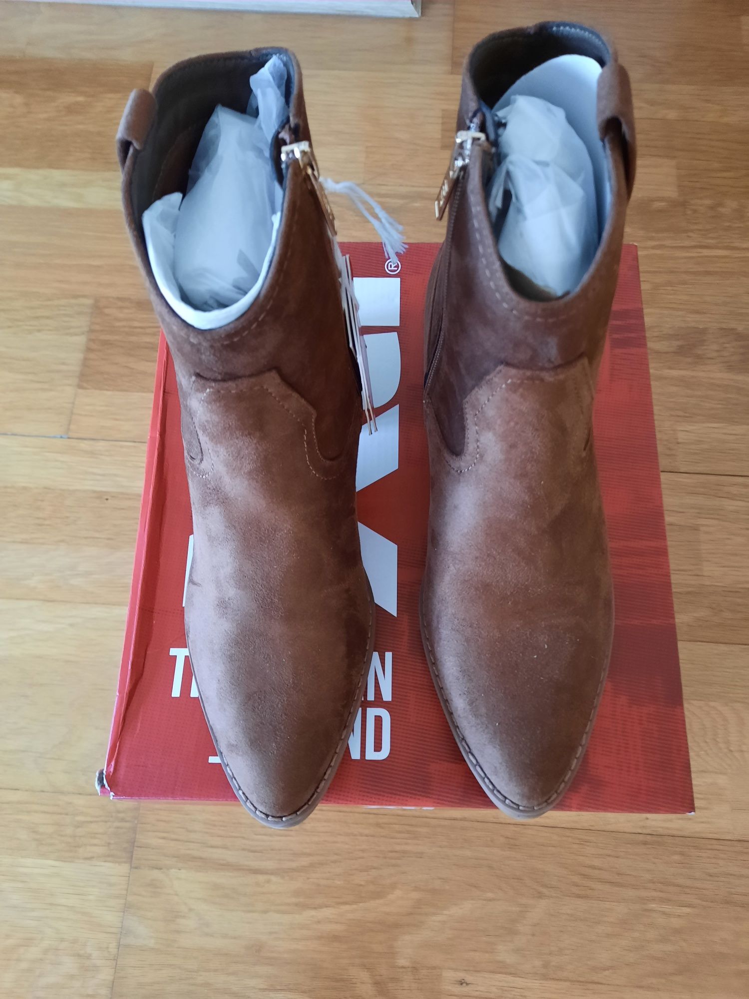 Botins Xti Camel